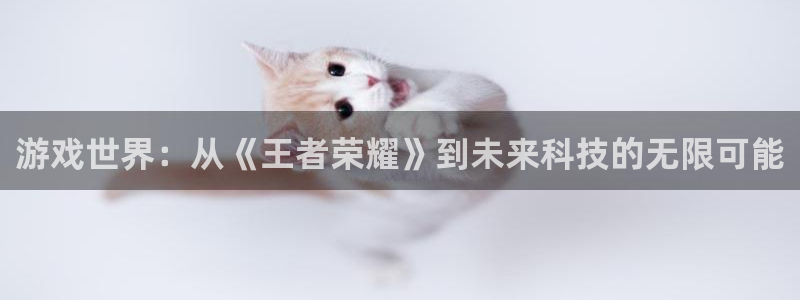南宫大剧院：游戏世界：从《王者荣耀》到未来科技的无限可能
